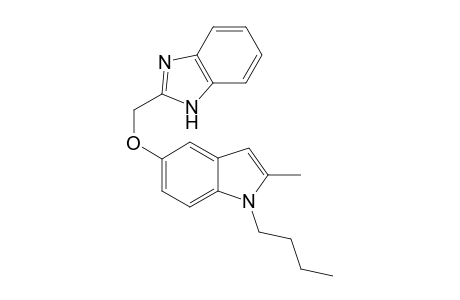 1-n-Butyl-5-benzimidazol-2'-yl)methoxy-2-methylindole