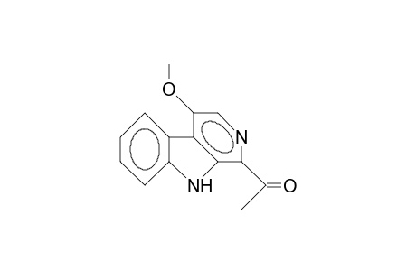 1-(4-methoxy-9H-$b-carbolin-1-yl)ethanone