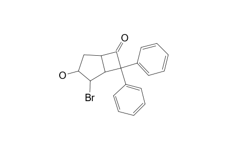 Bicyclo[3.2.0]heptan-6-one, 2-bromo-3-hydroxy-7,7-diphenyl-