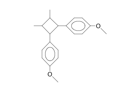 (1a,2a,3a,4B)-1,2-Bis(4-methoxy-phenyl)-3,4-dimethyl-cyclobutane