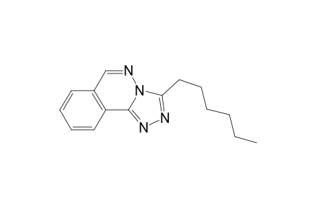 3-Hexyl-[1,2,4]triazolo[3,4-a]phthalazine