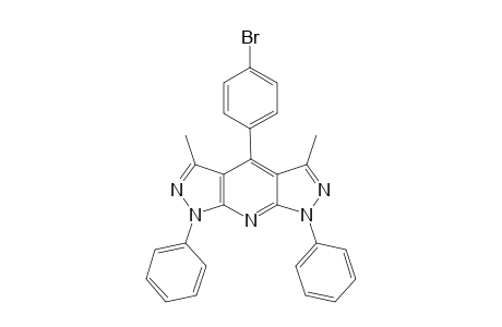 4-(4-BROMOPHENYL)-3,5-DIMETHYL-1,7-DIPHENYL-1H,7H-BISPYRAZOLO-[3,4-B:4',3'-E]-PYRIDINE
