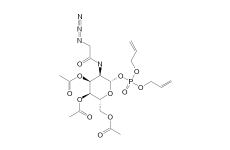 Diallyl-(3,4,6-tri-o-acetyl-2-azidoacetamido-2-deoxy-alpha-D-galactopyranosyl)-phosphate