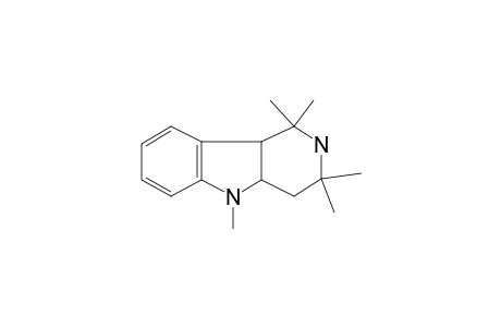 2,2,4,4,9-Pentamethyl-1,2,3,4,10,11-hexahydro-.gamma.-carboline