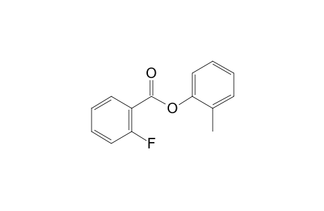 2-Fluorobenzoic acid, 2-methylphenyl ester