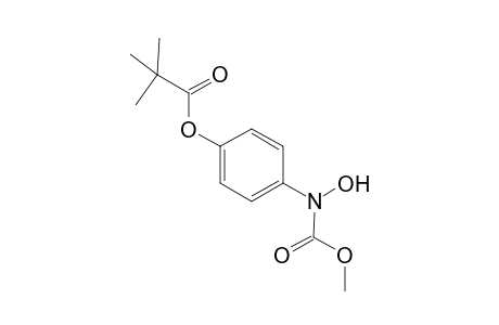 C-Methoxy-N-(4-trimethylacetyloxyphenyl)hydroxamic acid