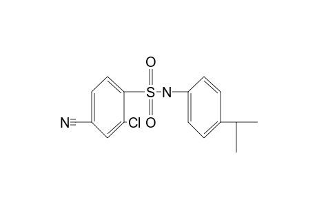 2-chloro-4-cyano-4'-isopropylbenzenesulfonanilide