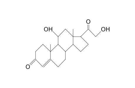 PREGN-4-ENE-3,20-DIONE, 11,17,21-TRIHYDROXY-, (11beta,17alpha)-