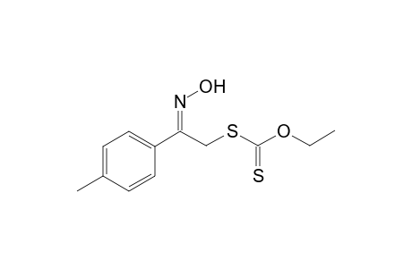 O-Ethyl S-[2'-(p-methylphenyl)-2'-oximinoethyl]-dithiocarbonate