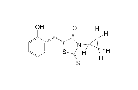 3-cyclopropyl-5-salicylidenerhodanine