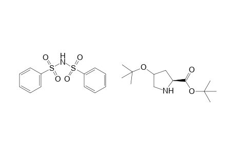 L-4-tert-butoxyproline, tert-butyl ester, compound with dibenzenesulfonamide(1:1)