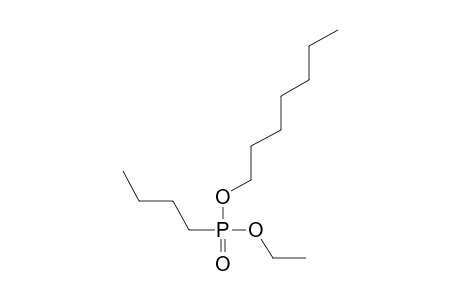 Butylphosphonic acid, ethyl heptyl ester