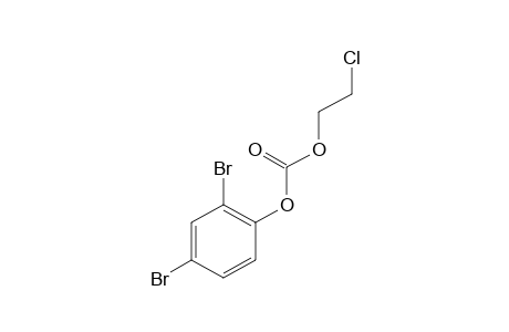 carbonic acid, 2-chloroethyl 2,4-dibromophenyl ester