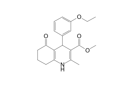 4-(3-Ethoxyphenyl)-2-methyl-5-oxo-4,6,7,8-tetrahydro-1H-quinoline-3-carboxylic acid methyl ester