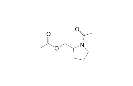 (1-Acetyl-2-pyrrolidinyl)methyl acetate