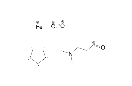 Iron, carbonyl-.pi.-cyclopentadienyl(N,N-dimethyl-.beta.-alanyl)-