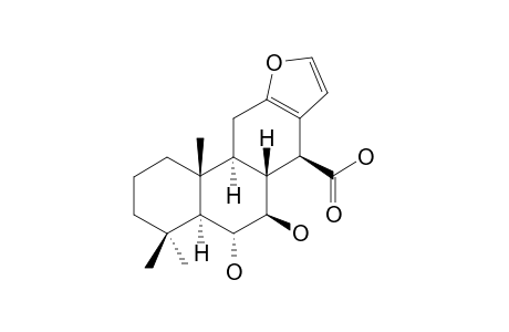 6-ALPHA,7-BETA-DIHYDROXY-VOUACAPAN-17-BETA-OIC-ACID