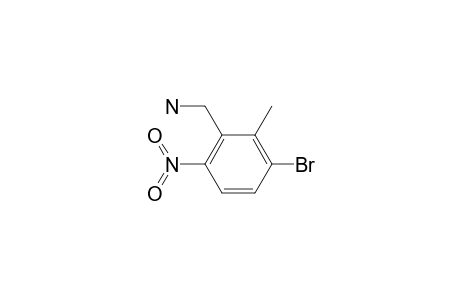 Benzenemethanamine, 3-bromo-2-methyl-6-nitro-