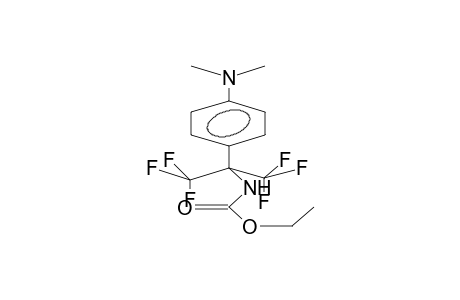 N-[ALPHA-(PARA-DIMETHYLAMINOPHENYL)HEXAFLUOROISOPROPYL]-O-ETHYLURETHANE