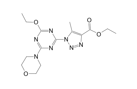 1-(4-Ethoxy-6-morpholino-s-triazin-2-yl)-5-methyl-triazole-4-carboxylic acid ethyl ester