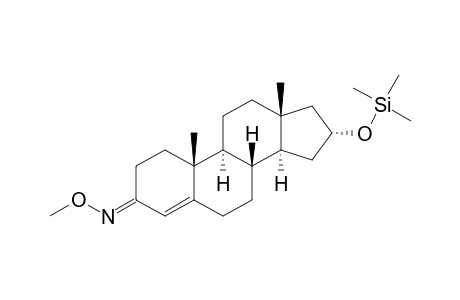 16.ALPHA.-[(TRIMETHYLSILYL)OXY]-ANDROST-4-ENE-3-ONE(3-O-METHYLOXIME)