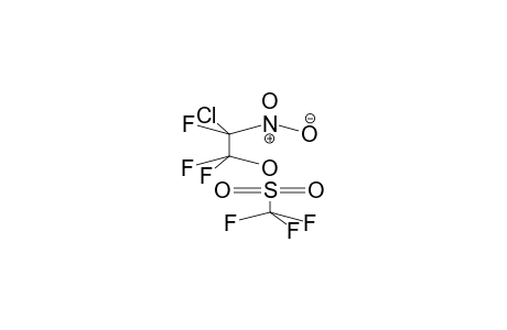 2-NITRO-2-CHLOROTRIFLUOROETHYLTRIFLUOROMETHANSULPHONATE