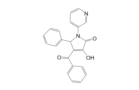 4-benzoyl-3-hydroxy-5-phenyl-1-(3-pyridinyl)-1,5-dihydro-2H-pyrrol-2-one