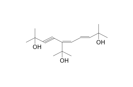 5,7-Decadien-3-yne, 2,9-dihydroxy-5-(1-hydroxy-1-methylethyl)-2,9-dimethyl-, (Z,E)-