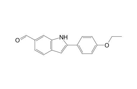 2-(4'-ETHOXYPHENYL)-1H-INDOLE-6-CARBALDEHYDE