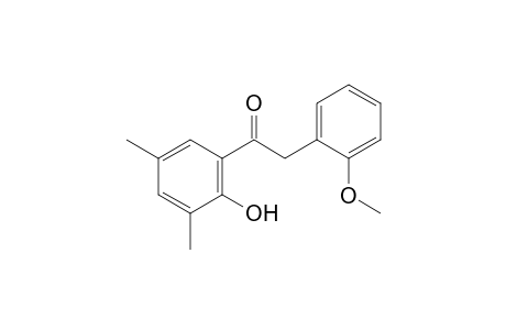 3',5'-dimethyl-2'-hydroxy-2-(o-methoxyphenyl)acetophenone