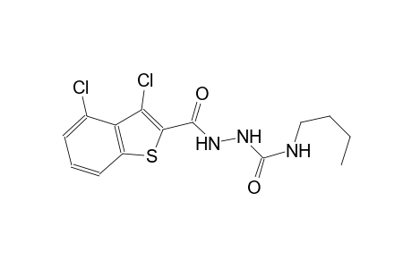 N-butyl-2-[(3,4-dichloro-1-benzothien-2-yl)carbonyl]hydrazinecarboxamide