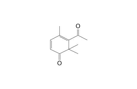 5-Acetyl-4,6,6-trimethyl-1-cyclohexa-2,4-dienone