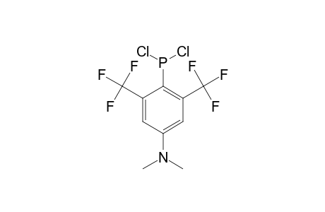 4-(dimethylamino)-2,6-bis(trifluoromethyl)phenylphosphonous dichloride