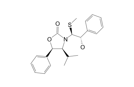 (4S,5R)-3-[(1S,2S)-2-HYDROXY-1-(METHYLSULFANYL)-2-PHENYLETHYL]-4-ISOPROPYL-5-PHENYLOXAZOLIDIN-2-ONE