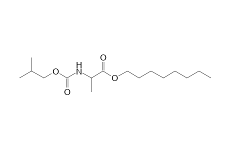 l-Alanine, N-isobutoxycarbonyl-, octyl ester