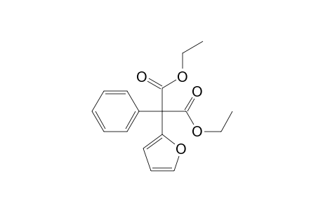 2-[.alpha.,.alpha.-bis(Ethoxycarbonyl)benzyl]furan