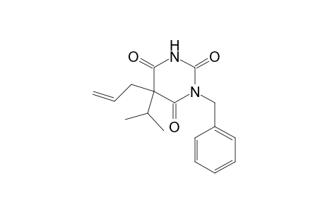 5-allyl-1-benzyl-5-isopropylbarbituric acid