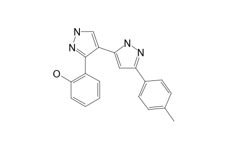 5(3)-[3-(2-Hydroxyphenyl)pyrazol-4-yl]-3(5)-(4-methylphenyl)pyrazole