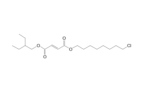 Fumaric acid, 2-ethylbutyl 8-chlorooctyl ester