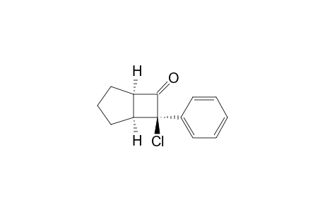 Bicyclo[3.2.0]heptan-6-one, 7-chloro-7-phenyl-, (1.alpha.,5.alpha.,7.alpha.)-