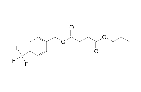 Succinic acid, propyl 4-trifluoromethylbenzyl ester