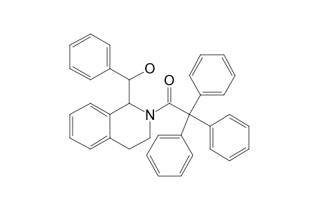 1-Isoquinolinemethanol, 1,2,3,4-tetrahydro-.alpha.-phenyl-2-(triphenylacetyl)-