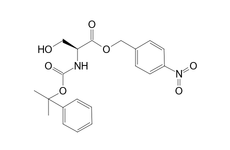 N(.alpha.)-(2-Phenylisopropyloxycarbonyl)-L-serine-4-Nitrobenzyl Ester