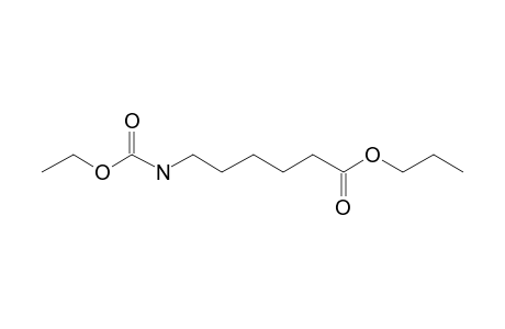 6-Aminocaproic acid, N-ethoxycarbonyl-, propyl ester