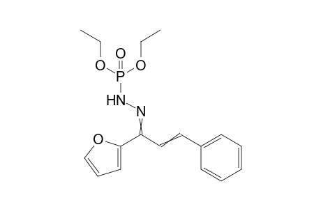 Diethyl (2-(1-(furan-2-yl)-3-phenylallylidene)hydrazinyl)phosphonate