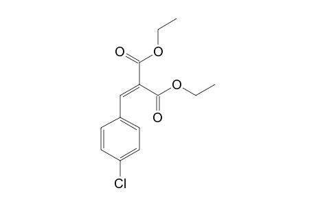 (p-chlorobenzylidene)malonic acid, diethyl ester