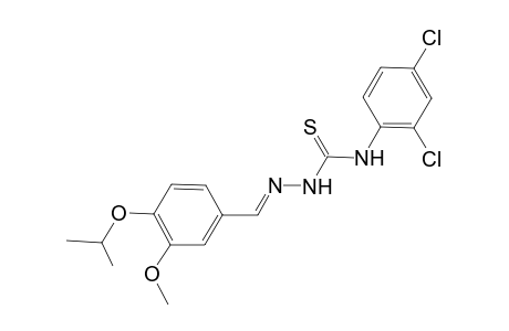 4-isopropoxy-3-methoxybenzaldehyde N-(2,4-dichlorophenyl)thiosemicarbazone