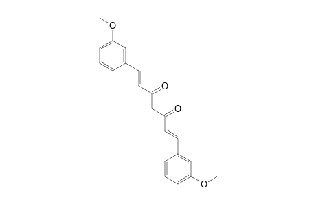 (1E,6E)-1,7-bis(3-methoxyphenyl)hepta-1,6-diene-3,5-dione