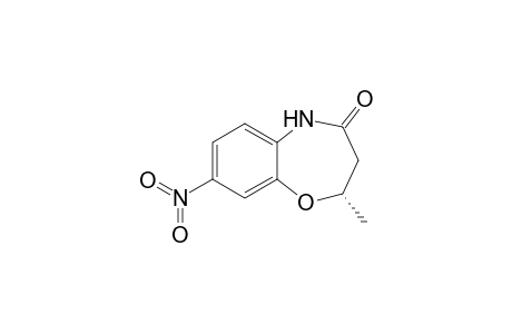 2,3-Dihydro-2(S)-methyl-8-nitro-1,5-benzoxazepin-4(5H)-one