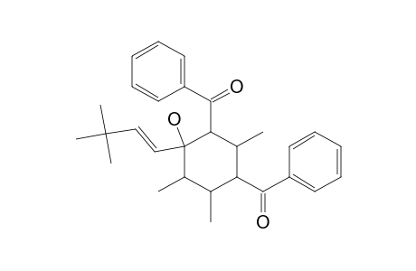 [3-benzoyl-4-[(E)-3,3-dimethylbut-1-enyl]-4-hydroxy-2,5,6-trimethyl-cyclohexyl]-phenyl-methanone